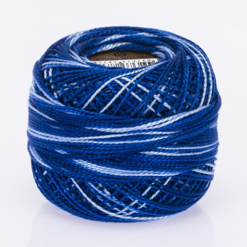 Madame Tricote Paris Koton Perle No:8 Embroidery Thread, Variegated – 197