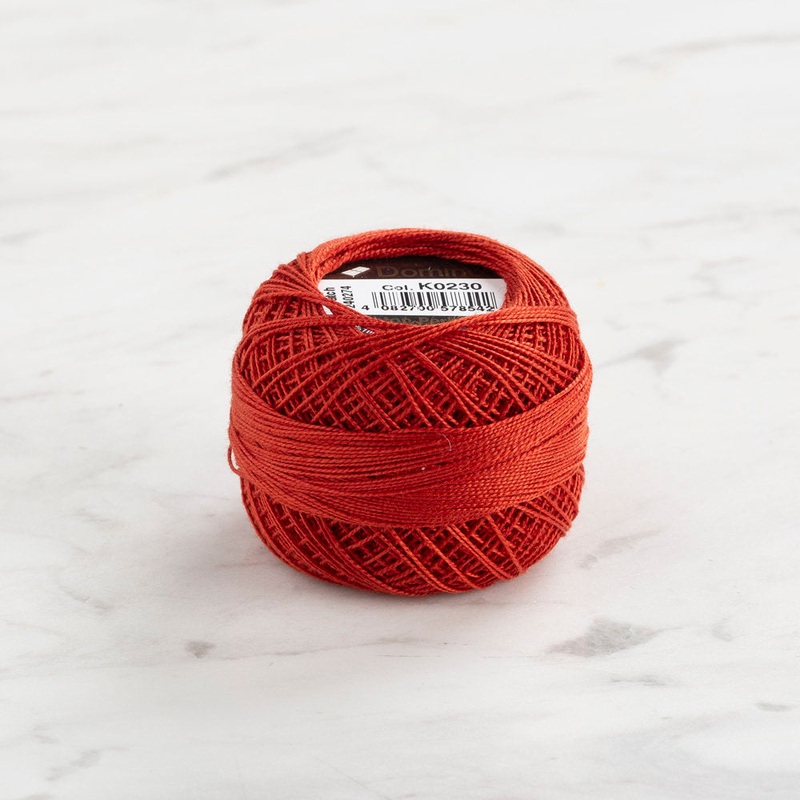 Domino Cotton Perle Size 12 Embroidery Thread (5 g), Cinnamon – 4590012-K0230
