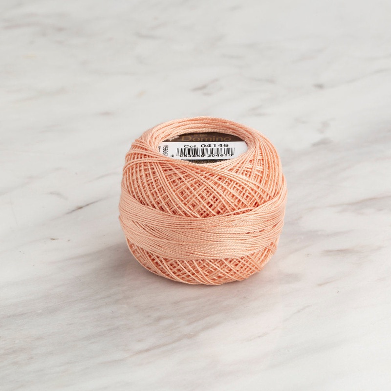 Domino Cotton Perle Size 12 Embroidery Thread (5 g), Tan – 4590012-04146