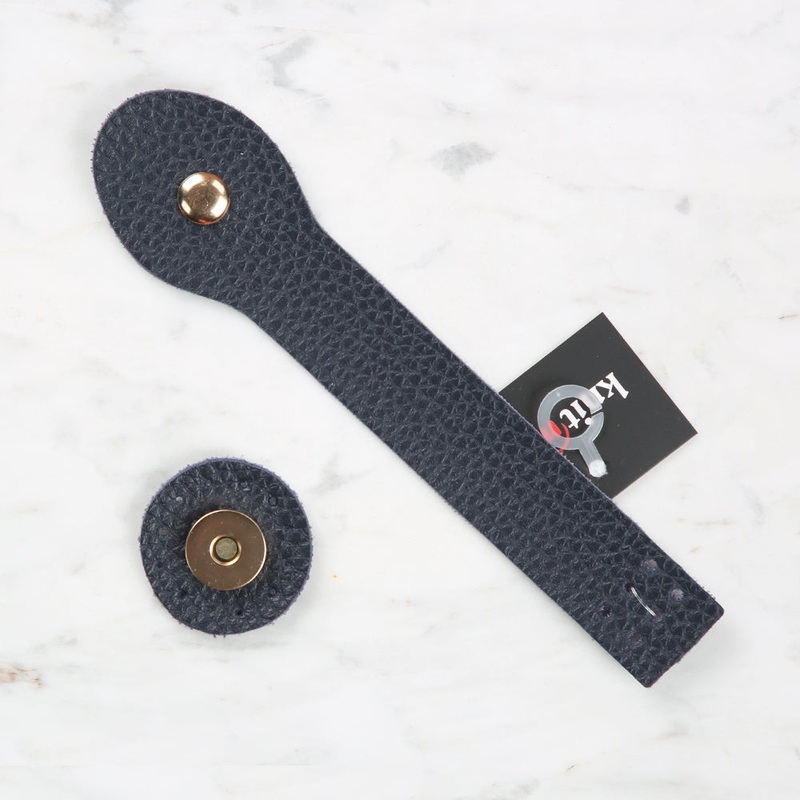 Knitme Snap Bag Cover 2.5×17 cm Blue BA-0045