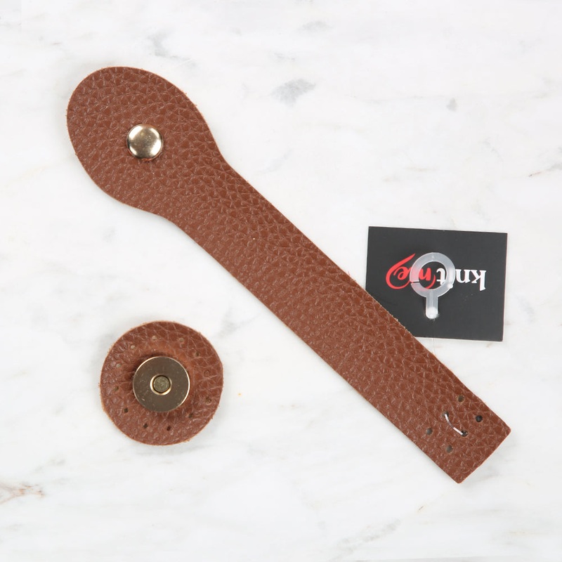 Knitme Snap Bag Cover 2.5×17 cm Taba BA-0045