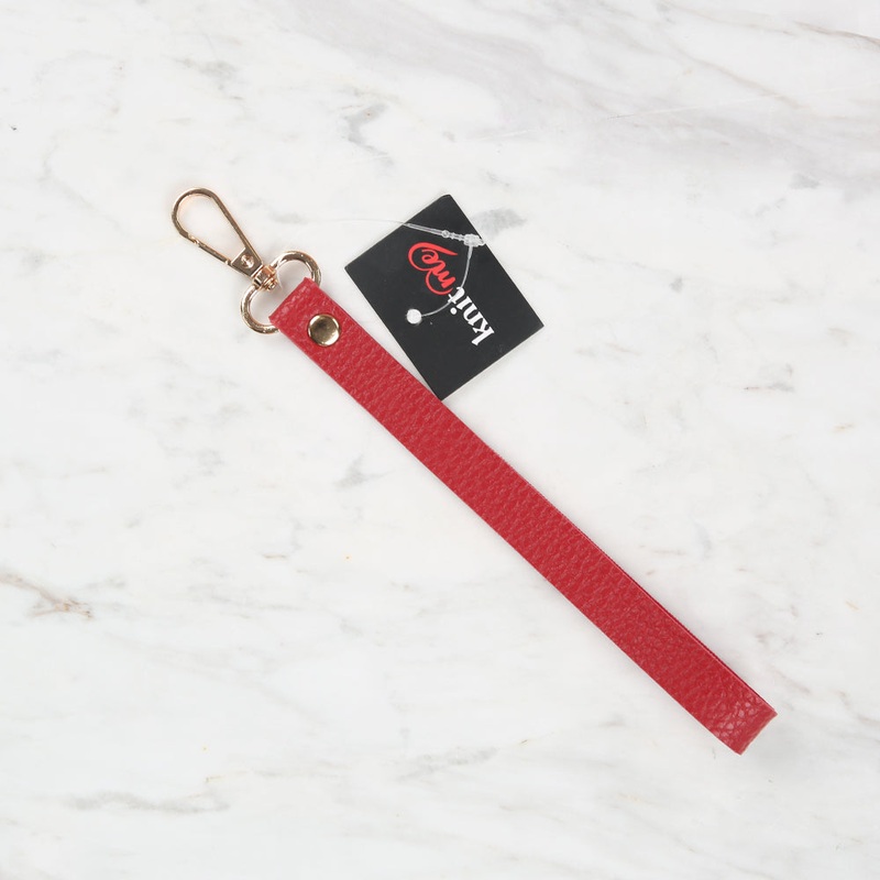 Knitme Bag Handle 1.5×20 cm Red BA-0008