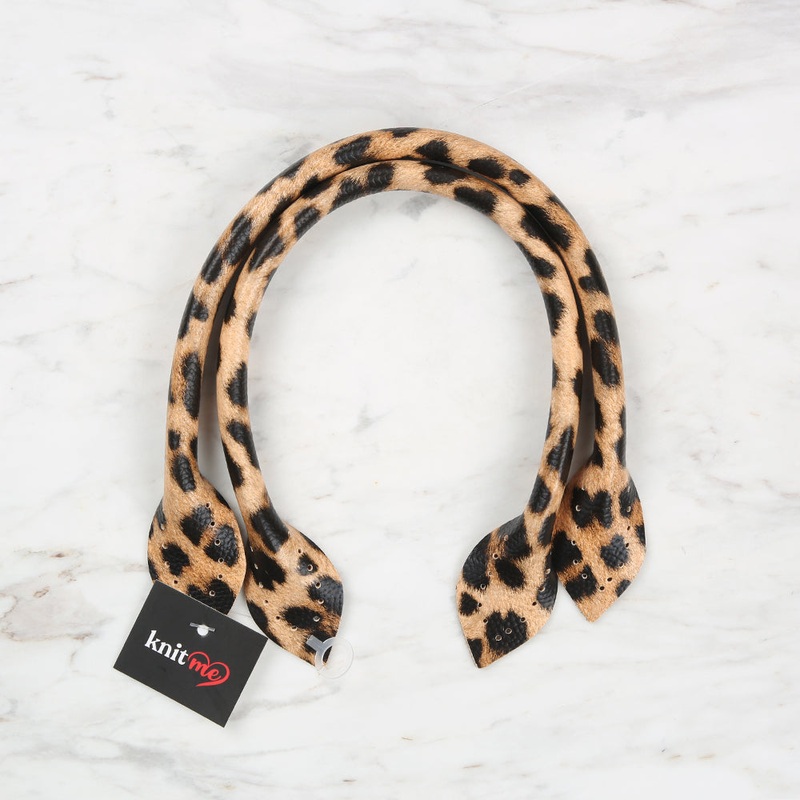 Knitme Penguin Bag Hanger 43 cm Leopard BA-0042