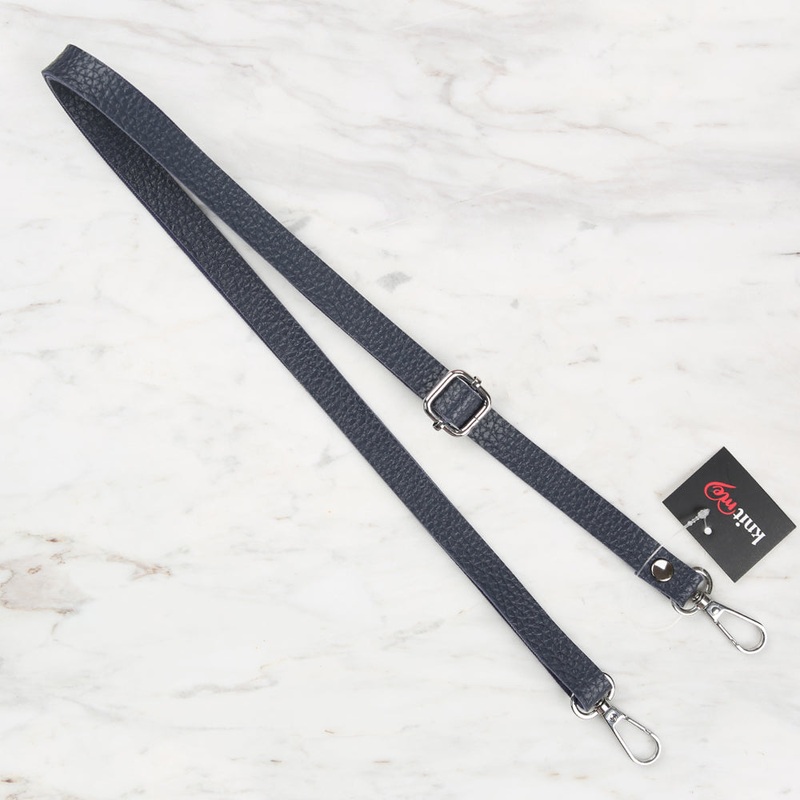 Knitme Sliding Buckle Bag Strap 135×1.5 cm Blue BA-0001