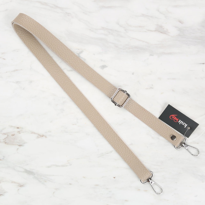 Knitme Sliding Buckle Bag Strap 135x2cm Beige BA-0002