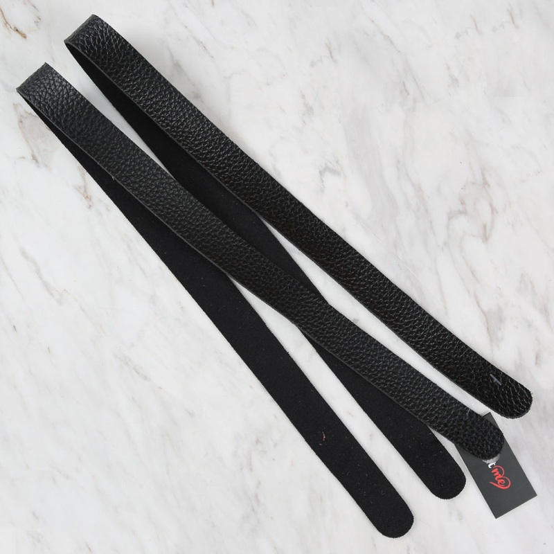 Knitme Sports Stitched Bag Hanger 75X2.5 cm Black BA-0006