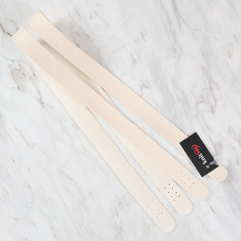 Knitme Sports Stitched Bag Hanger 75X2.5 cm Cream BA-0006