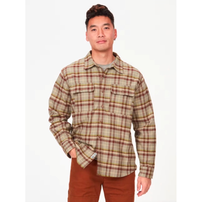 Mens Doran Midweight Flannel Shirt