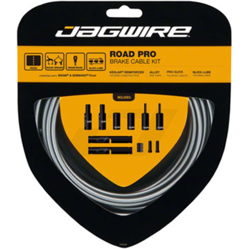Pro Brake Cable Kit Road SRAM/Shimano, Ice Gray