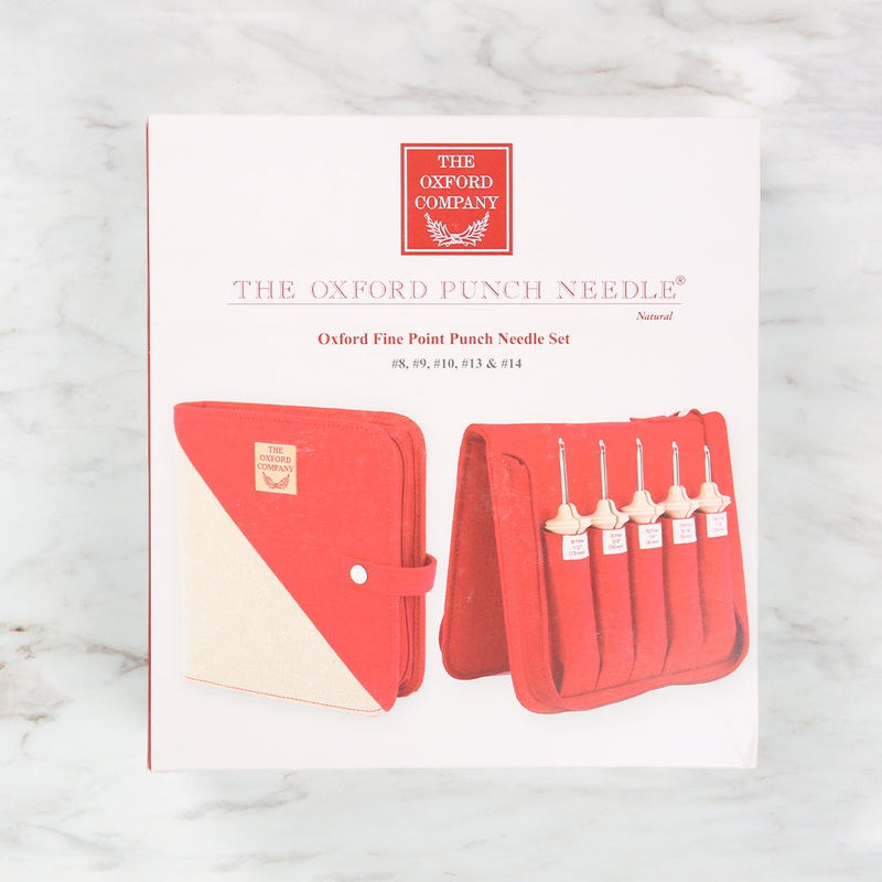 The Oxford Punch Needle Set Natural – 10021