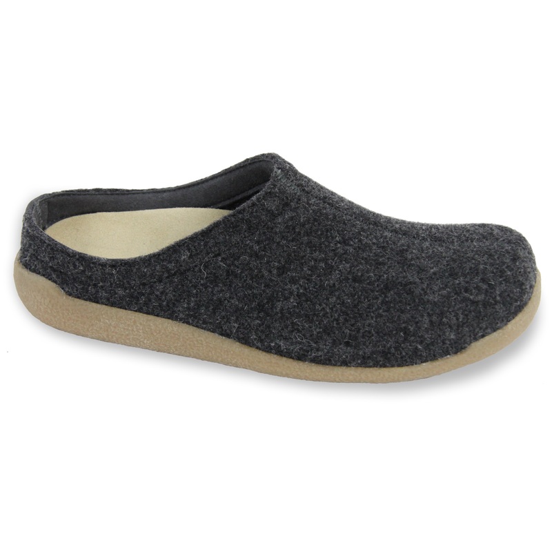 Unisex Lodge Slide Slipper – Charcoal
