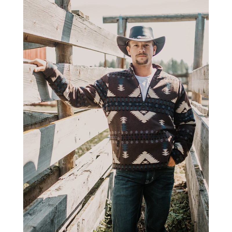 Charlie Henley|Brown|M|L|XL