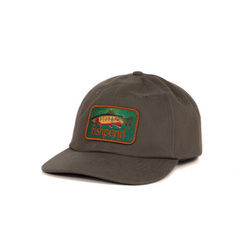 Golden Trout Hat Full Back|Moss