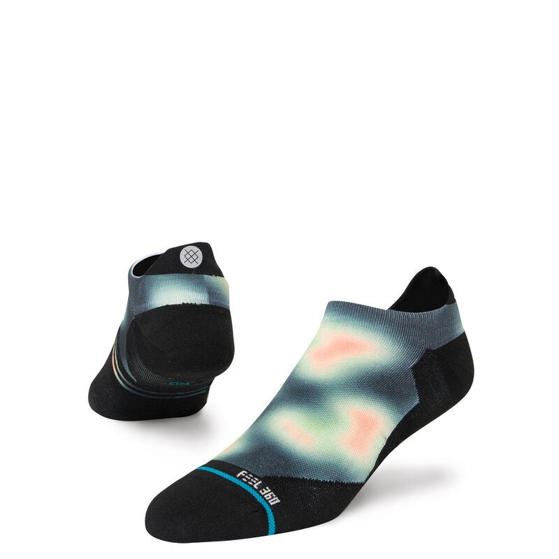 Heat Poly Tab Sock|Washed Black|MD|LG
