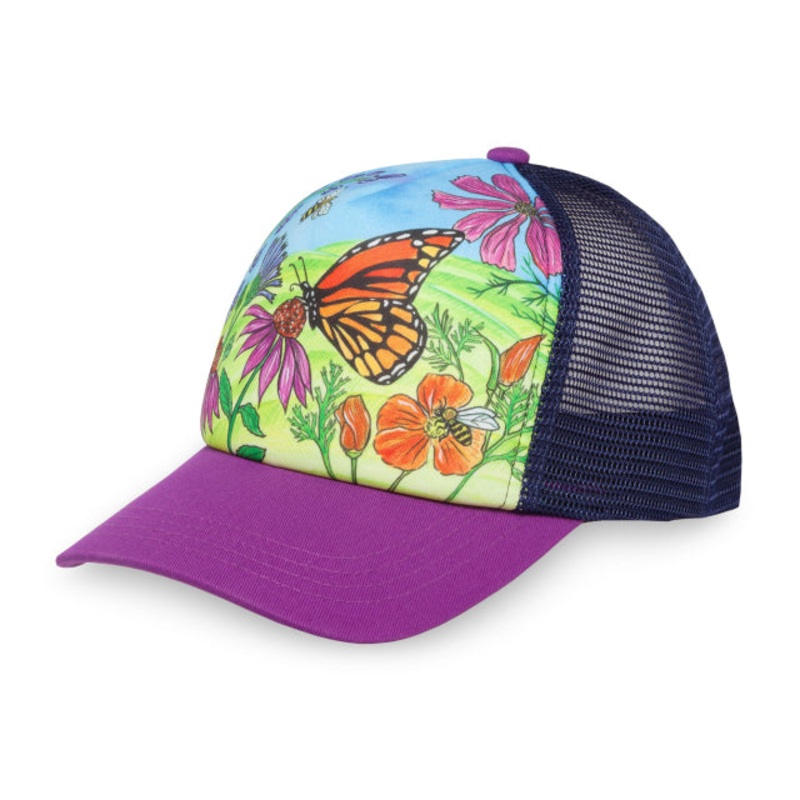 Kids’ Artist Series Trucker|Butterfly and Bees|Forest Friends|Lone Wolf|Rainbow Trout