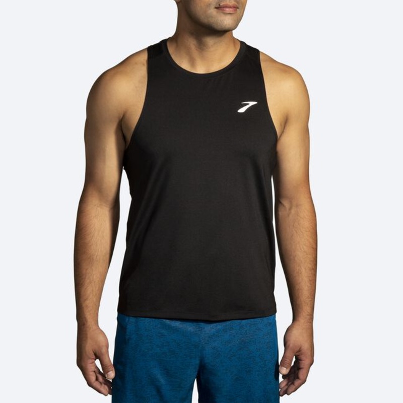 Men’s Atmosphere Singlet 2.0|Black|Neo green|S|M|L|XL