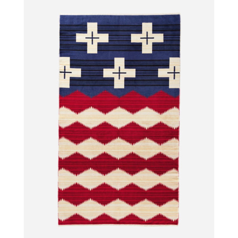 Oversized Jacquard Spa Towel|Brave Star|Tucson Turquoise|White Sands Tan|Falcon Cove Sunset|Pilot Rock Olive|Crescent Butte|1-SZ