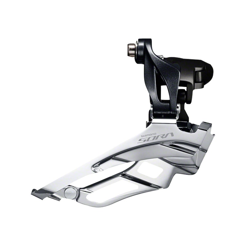 SORA FD-R3030 9-SPEED TRIPLE BRAZE-ON FRONT DERAILLEUR