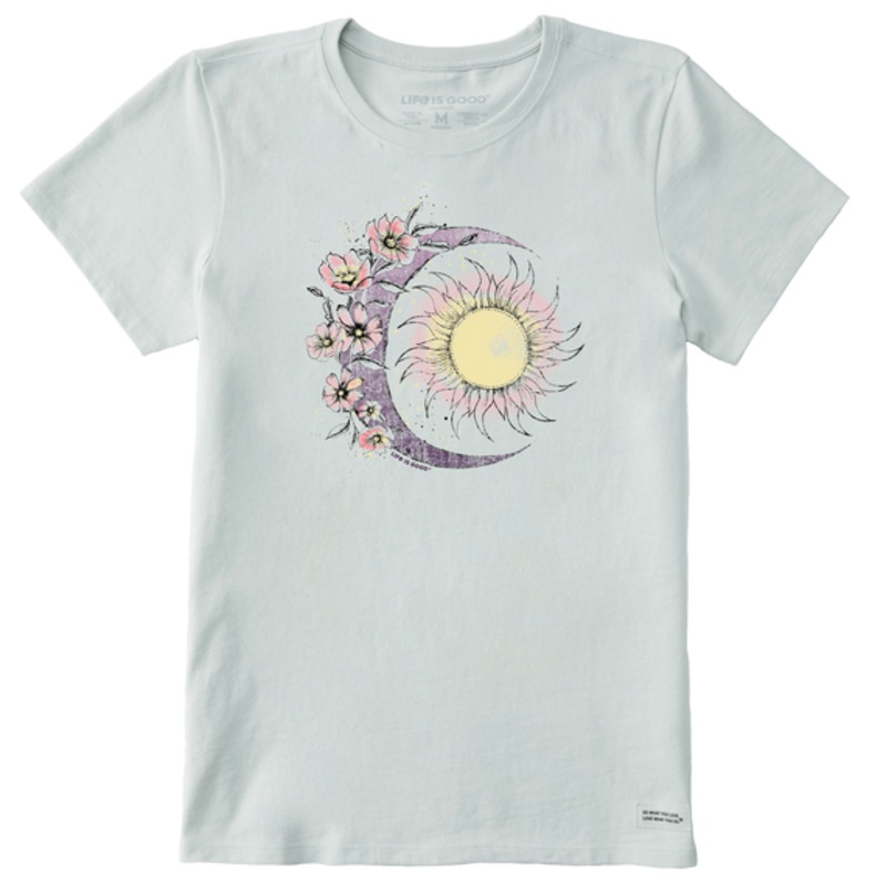Women’s Moon Flower Short Sleeve Tee