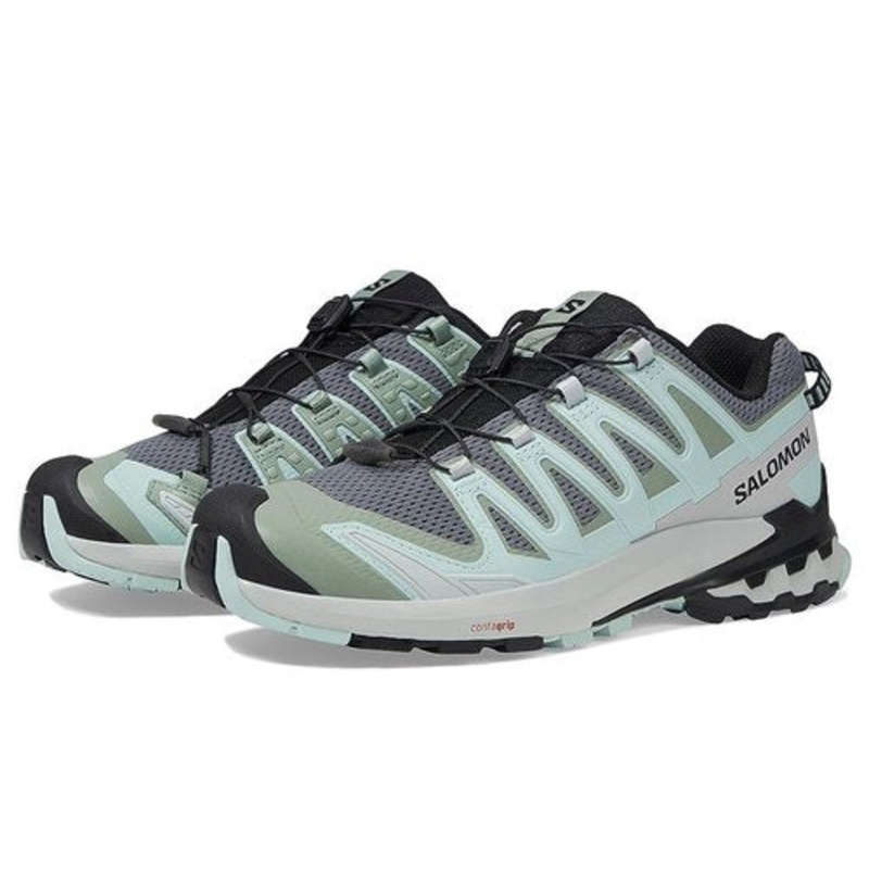 Women’s XA Pro 3D V9 Shoe – Quiet Shade/Lily Pad/Blue Haze