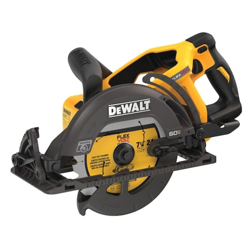 FLEXVOLT 60V MAX 7-1/4 in Cordless Worm Drive Style Saw (Tool Only)