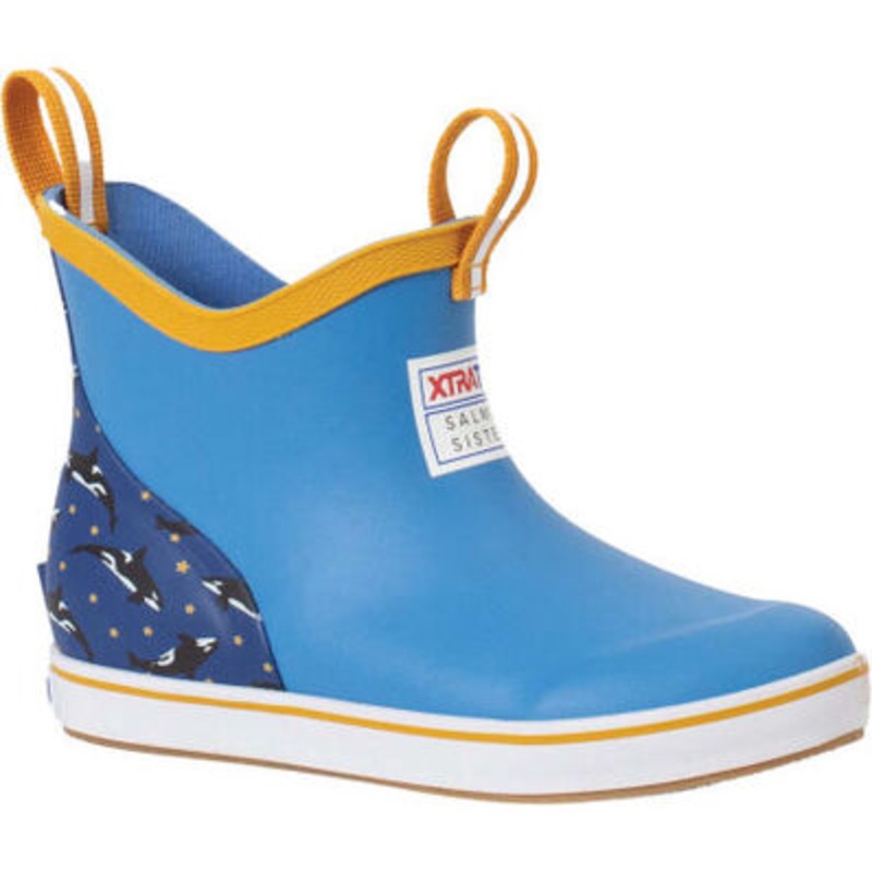 Kids’ Salmon Sisters Ankle Deck Boot