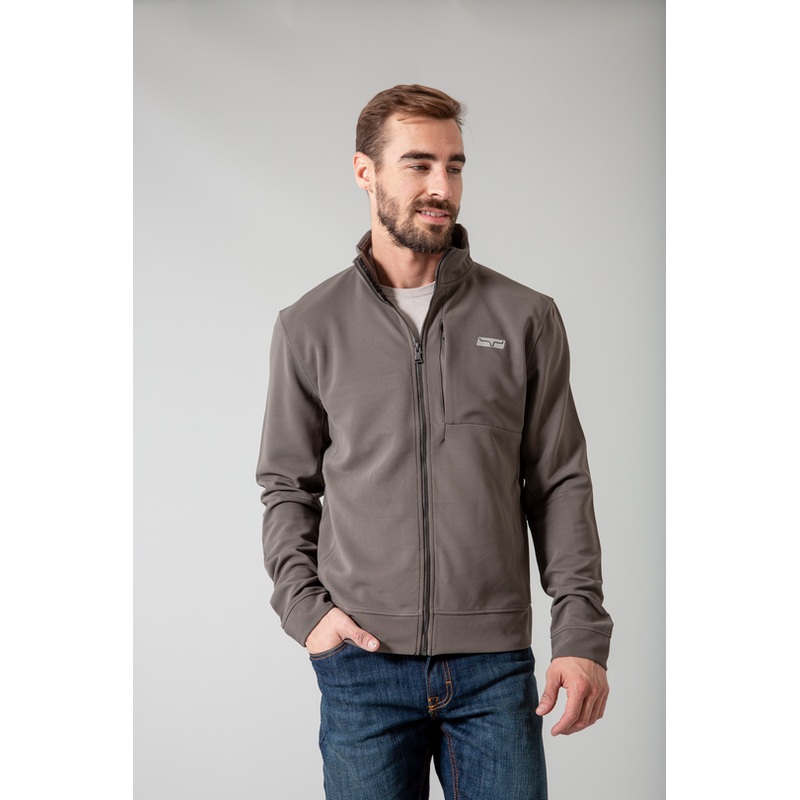 Men’s Kuna Zip Front Jacket|Sage|S|M|L|XL
