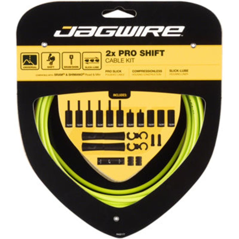 Pro Shift Kit Road/Mountain SRAM/Shimano, Organic Green