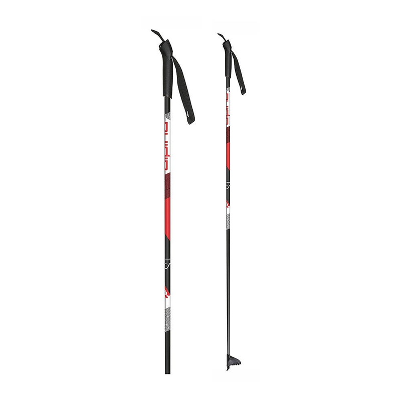 ST RED Nordic Ski Poles|Red|125|130|135|140|145|150|155|160|120