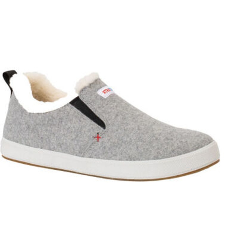 Unisex Wool Homer II Slip On|Gray Wool|Medium
