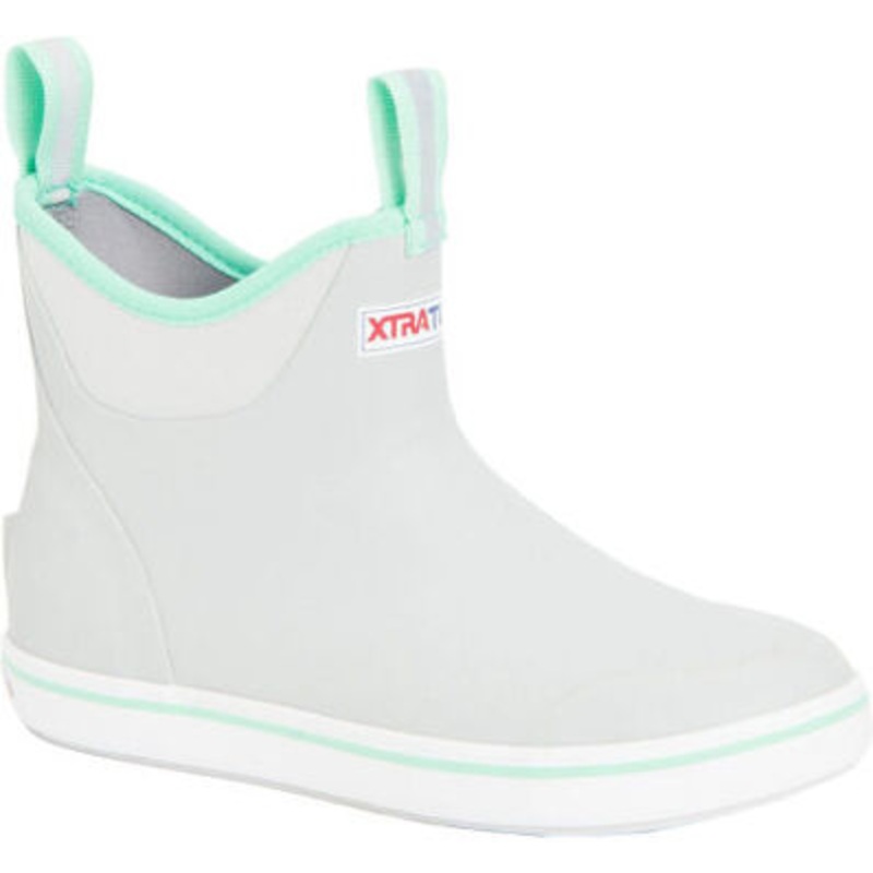 Women’s 6 in Ankle Deck Boot|Gray|Purple Aurora|Medium