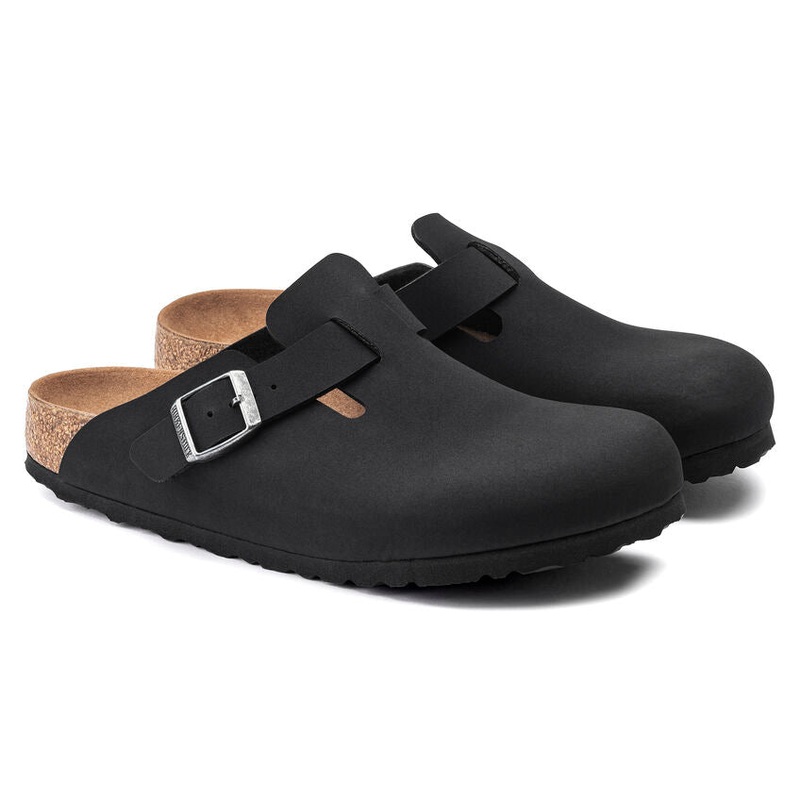 Boston Vegan Birkibuc Clog|Black|36 R|37 R|38 R|39 R|40 R|41 R|42 R|43 R|44 R|45 R|46 R