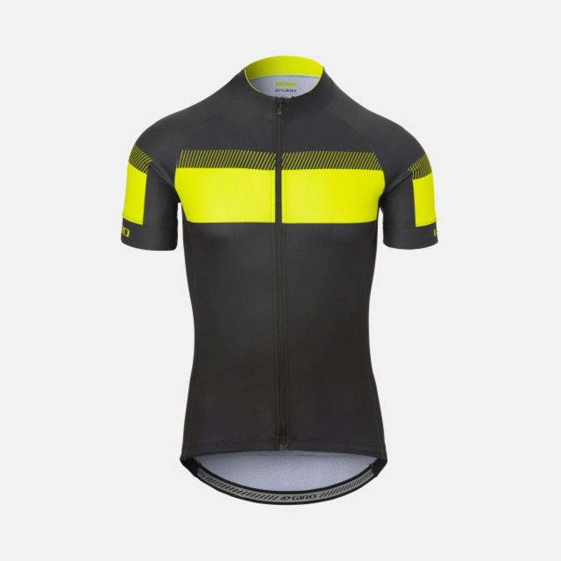 Men’s Chrono Sport Jersey|Black/Highlight Yellow Sprint|Citron Green Render|Grey Green Classic Stripe|XL|L|M|S
