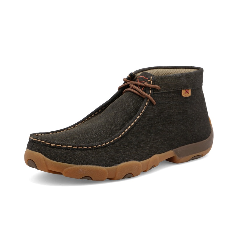 Men’s Chukka Driving Moc|Charcoal|Shitake|8 M|8.5 M|9 M|9.5 M|10 M|10.5 M|11 M|11.5 M|12 M|14 M