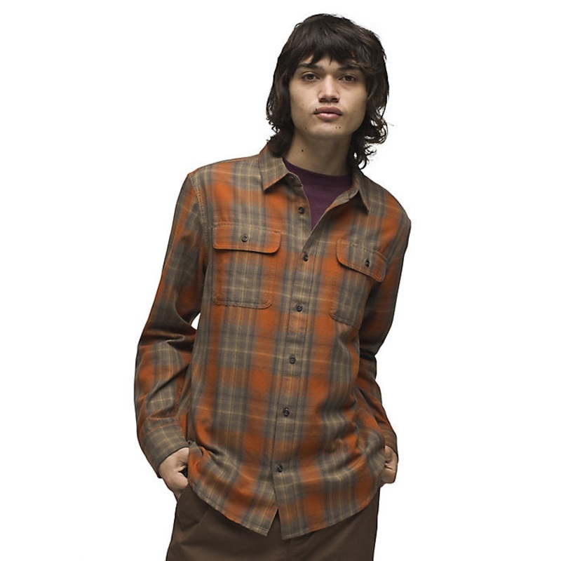 Men’s Edgewater Shirt|Rust|SM|MD|LG|XL|XXL