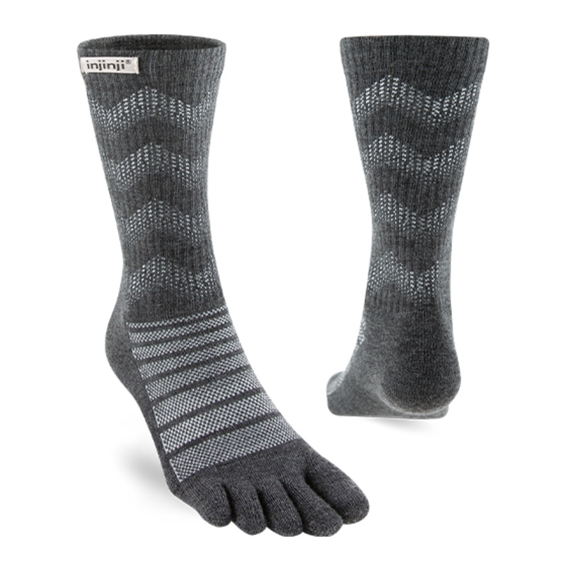 Outdoor Midweight Crew Wool Sock – Slate