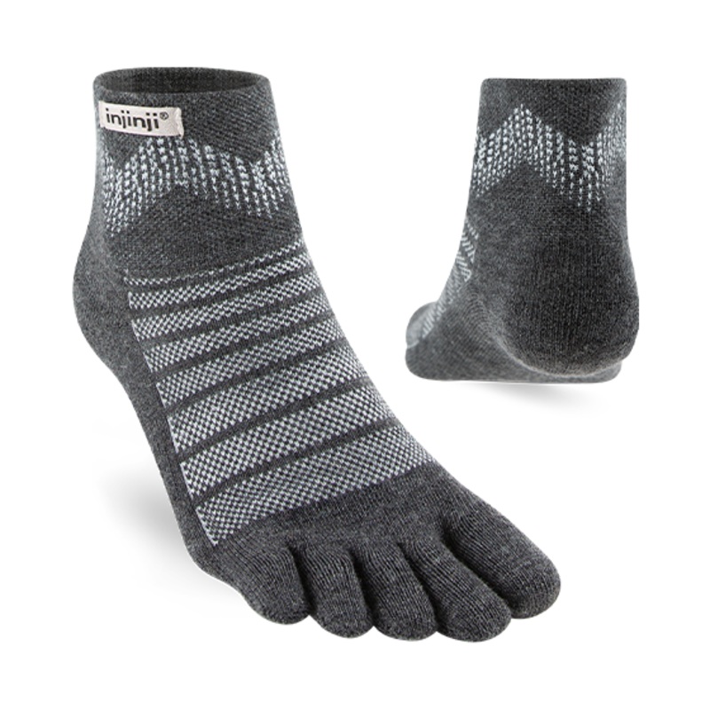 Outdoor Midweight Mini-Crew Wool Sock – Slate