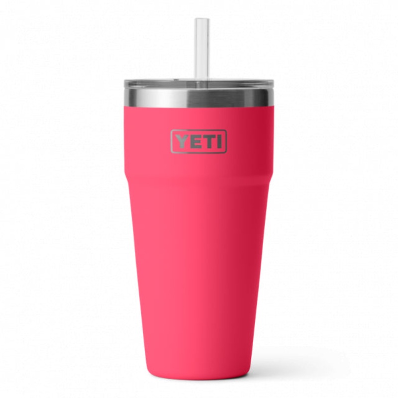 Rambler 26 oz Stackable Cup – Bimini Pink