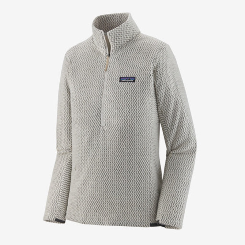 Women’s R1 Air Zip-neck|Wool white|Lagom blue|XS|SM|MD|LG|XL|XXL