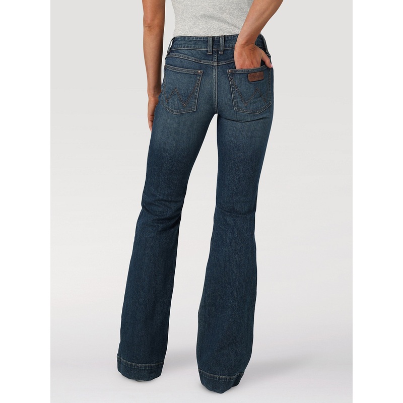 Women’s Wrangler Retro Mae Wide Leg Trouser Jean In Janet
