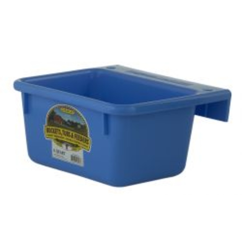6 Quart Plastic Mini Feeder|BERRYBLUE|BLUE|GREEN|HOTPINK|LIME|RED|6QT MINIFEEDER