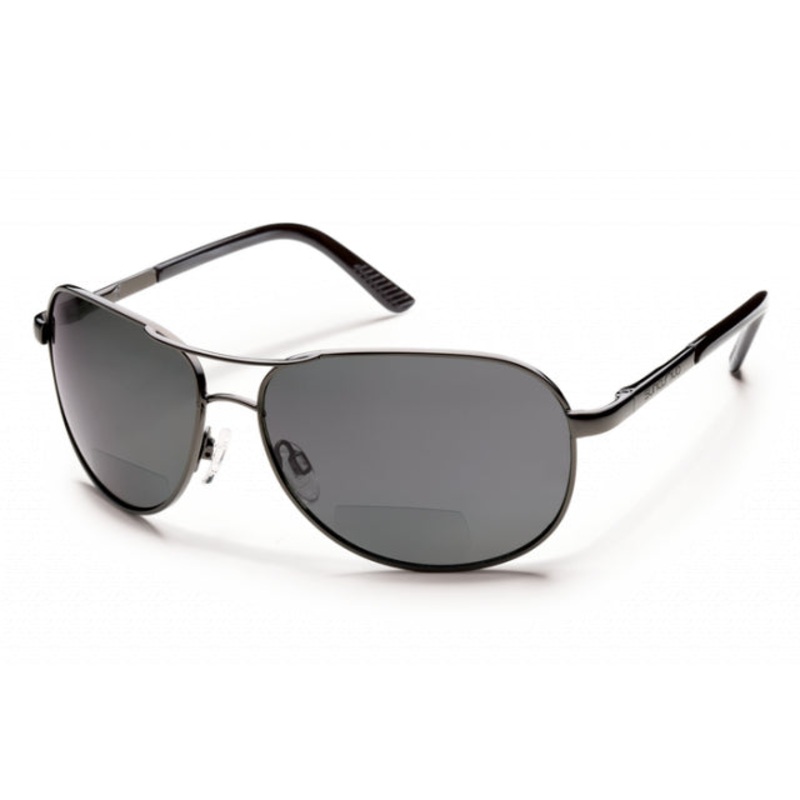 Aviator Reader|Gunmetal || Polarized Gray|Gold || Polarized Brown|1.5|2|2.5