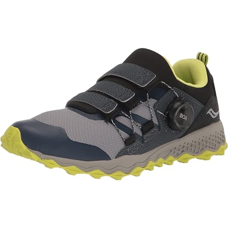 Kids’ Peregrine 12 Shield BOA Shoe – Navy/Green