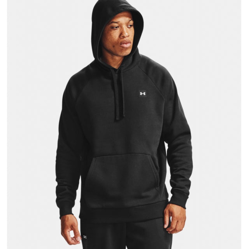 Men’s Rival Fleece Hoodie|Black onyx/white|Red onyx/white|Gray heather white|Papaya/heather white|S|M|XXL|L|XL