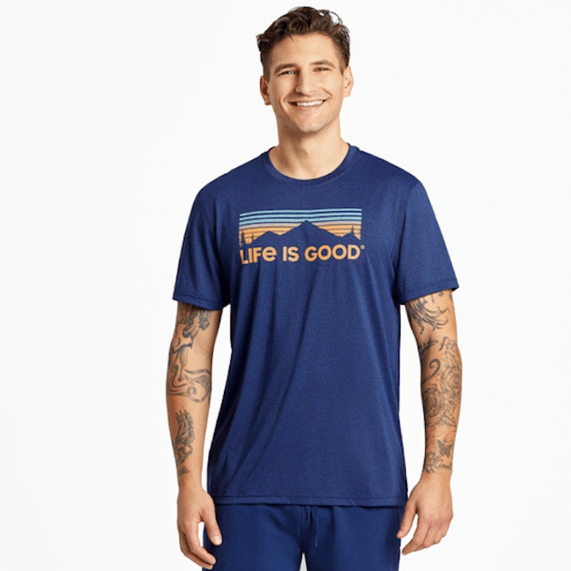 Men’s Scenic Mountain Vista Active Tee