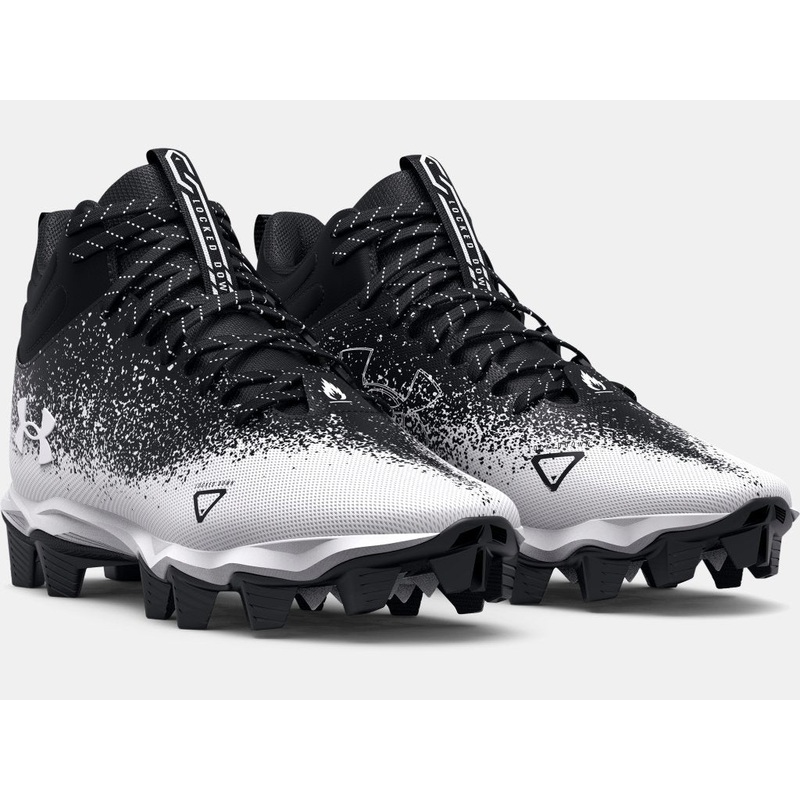 Men’s UA Spotlight Franchise RM 2.0 Football Cleat – Black/White