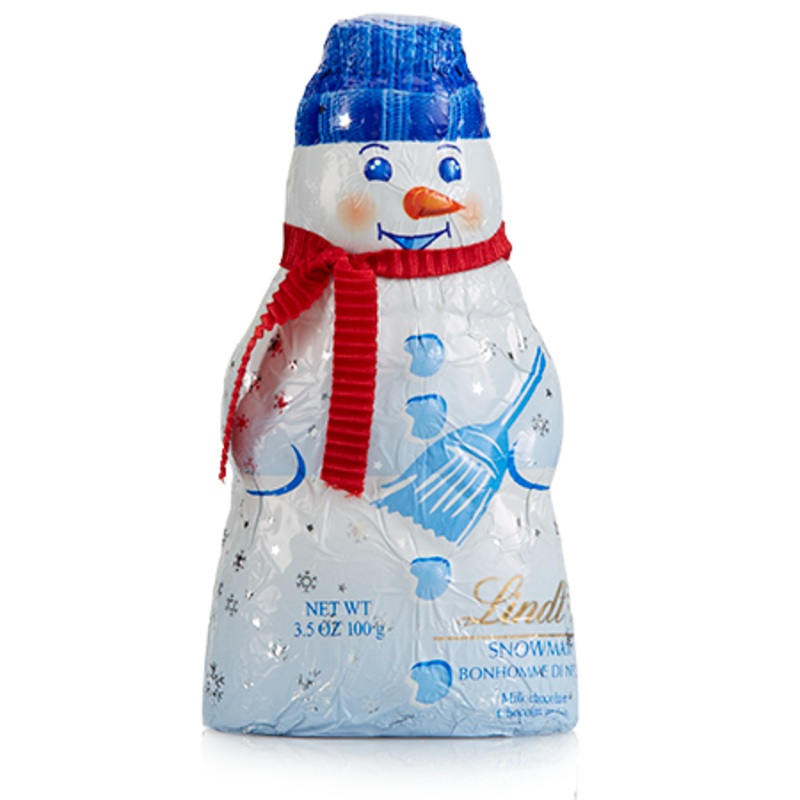 Milk Chocolate Snowman Hollow Figure
