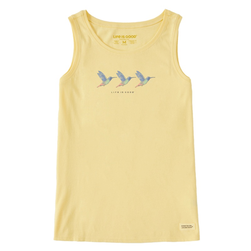 Women’s Three Hummingbirds Crusher-LITE Tank