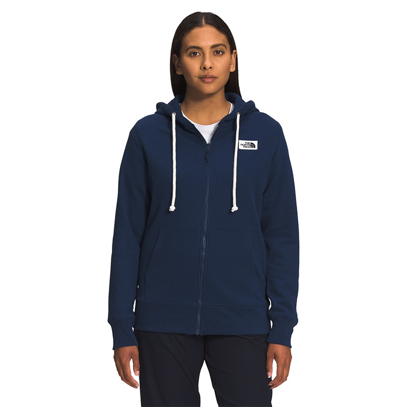 Womens Heritage Patch Full-Zip Hoodie