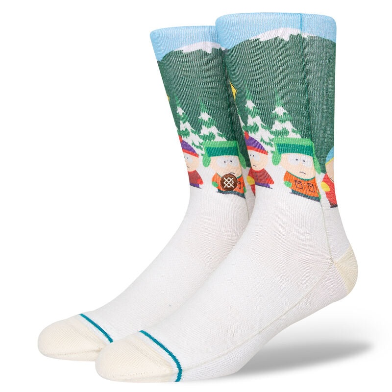 Bus Stop Crew Sock|Vintage White|MD|LG
